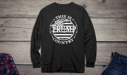 Trump Country Long Sleeve Tee