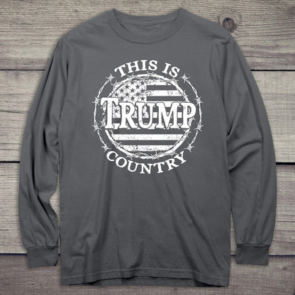 Trump Country Long Sleeve Tee