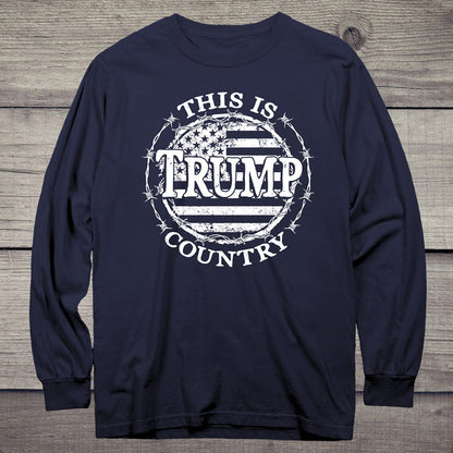 Trump Country Long Sleeve Tee