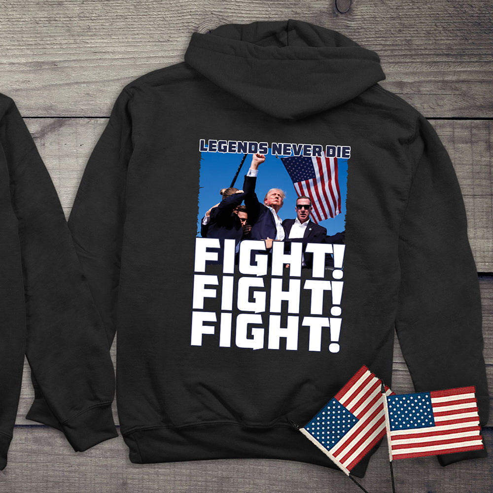 Fight Fight Fight With Crest Hoodie