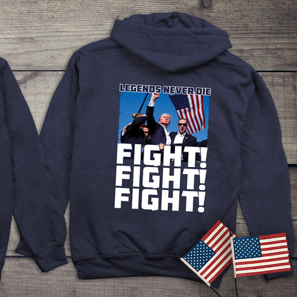 Fight Fight Fight With Crest Hoodie