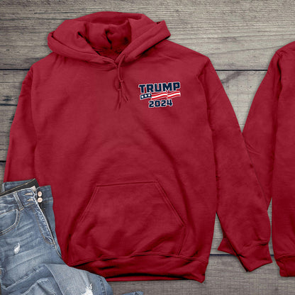 Trump Take America Back With Crest Hoodie