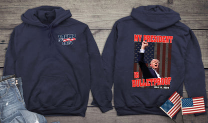 Bulletproof With Crest Hoodie