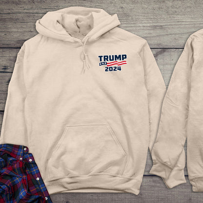 Outlaw For President With Crest Hoodie