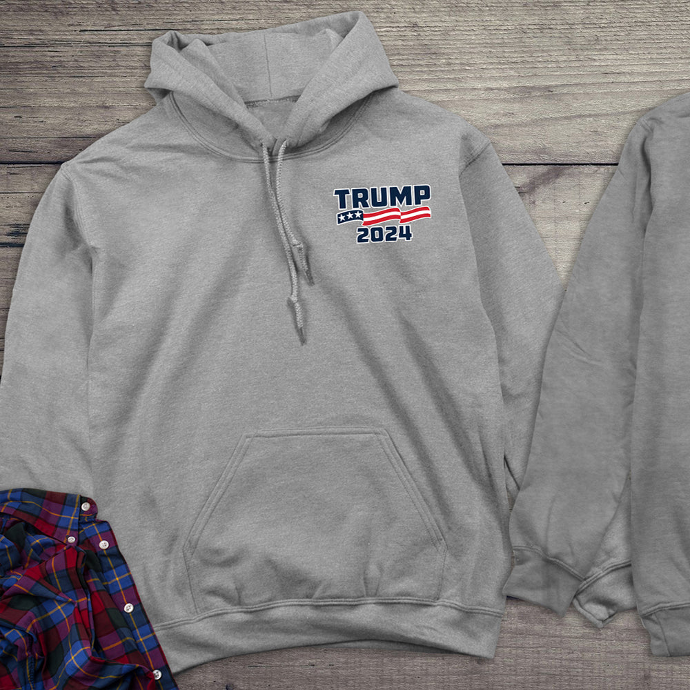 Outlaw For President With Crest Hoodie