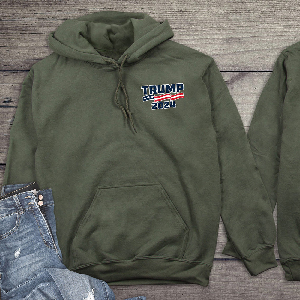 We The People Trump With Crest Hoodie