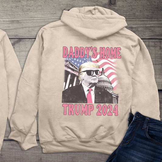 Daddys Home Trump With Crest Hoodie