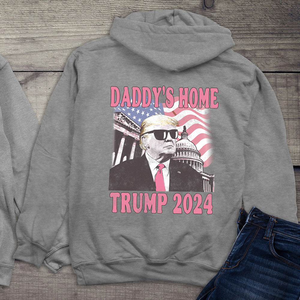 Daddys Home Trump With Crest Hoodie