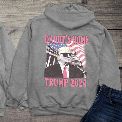 Daddys Home Trump With Crest Hoodie