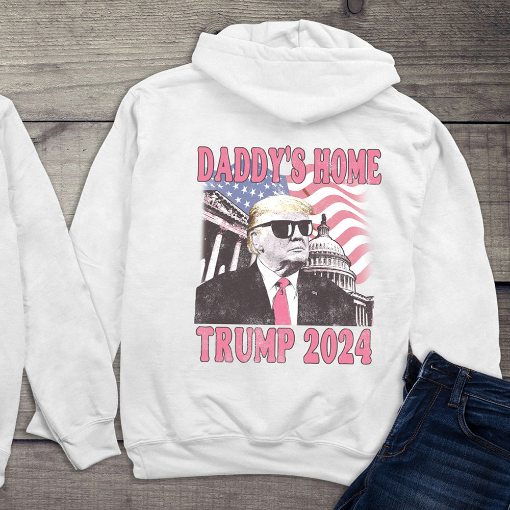 Daddys Home Trump With Crest Hoodie