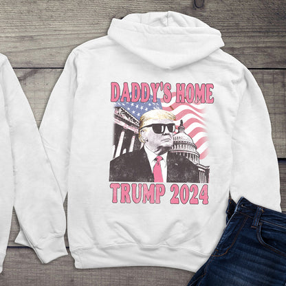 Daddys Home Trump With Crest Hoodie
