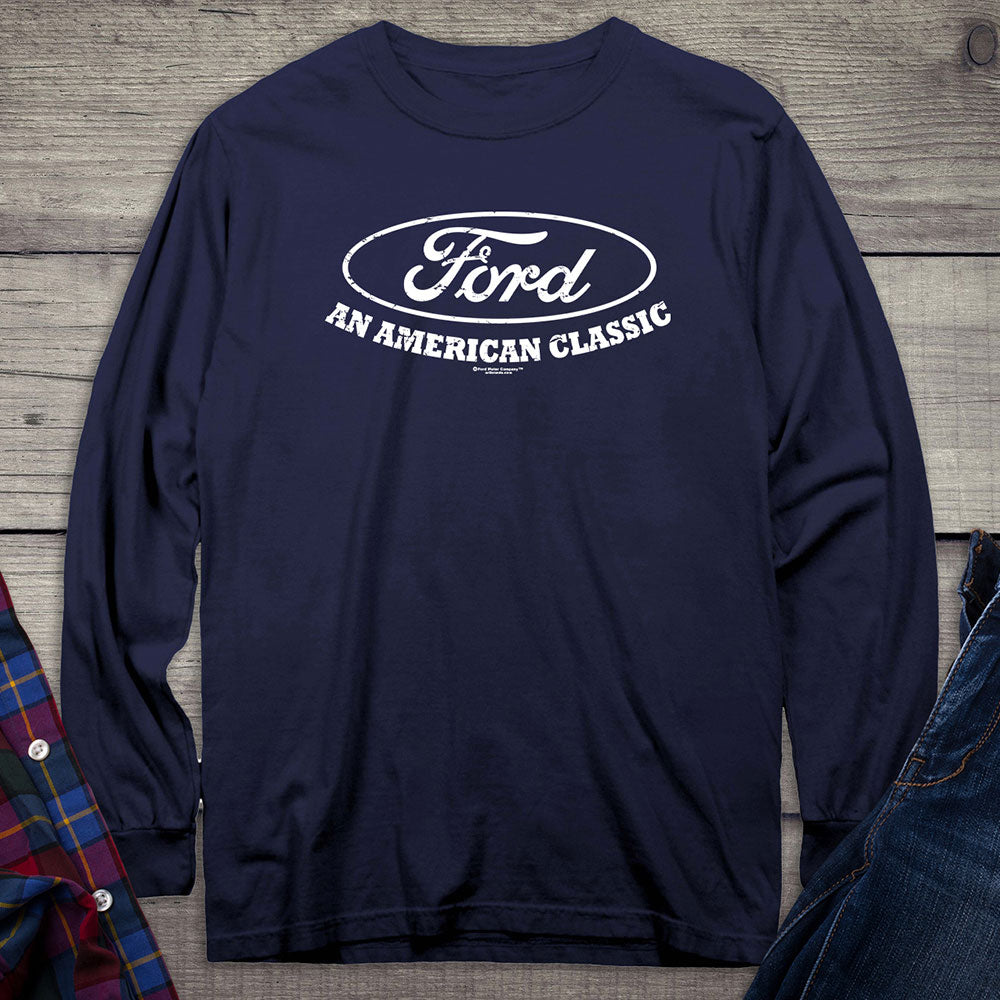 Ford Motor Company, An American Classic Long Sleeve Shirt