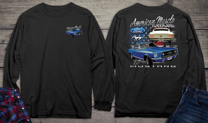 Ford Motor Company, American Muscle Mustang Long Sleeve Shirt