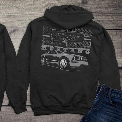 Ford Motor Company, Mustang With Grille Hoodie