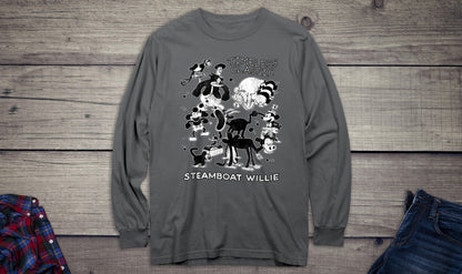 Steamboat Willie Timeless Classic Long Sleeve Tee