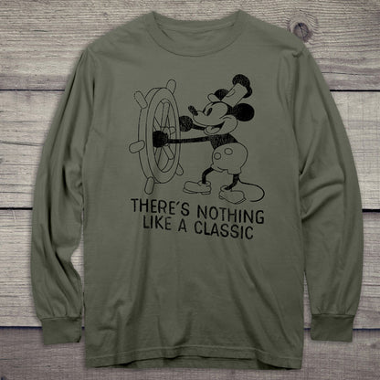 Steamboat Willie Nothing Like A Classic Long Sleeve Tee