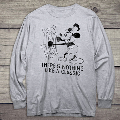 Steamboat Willie Nothing Like A Classic Long Sleeve Tee