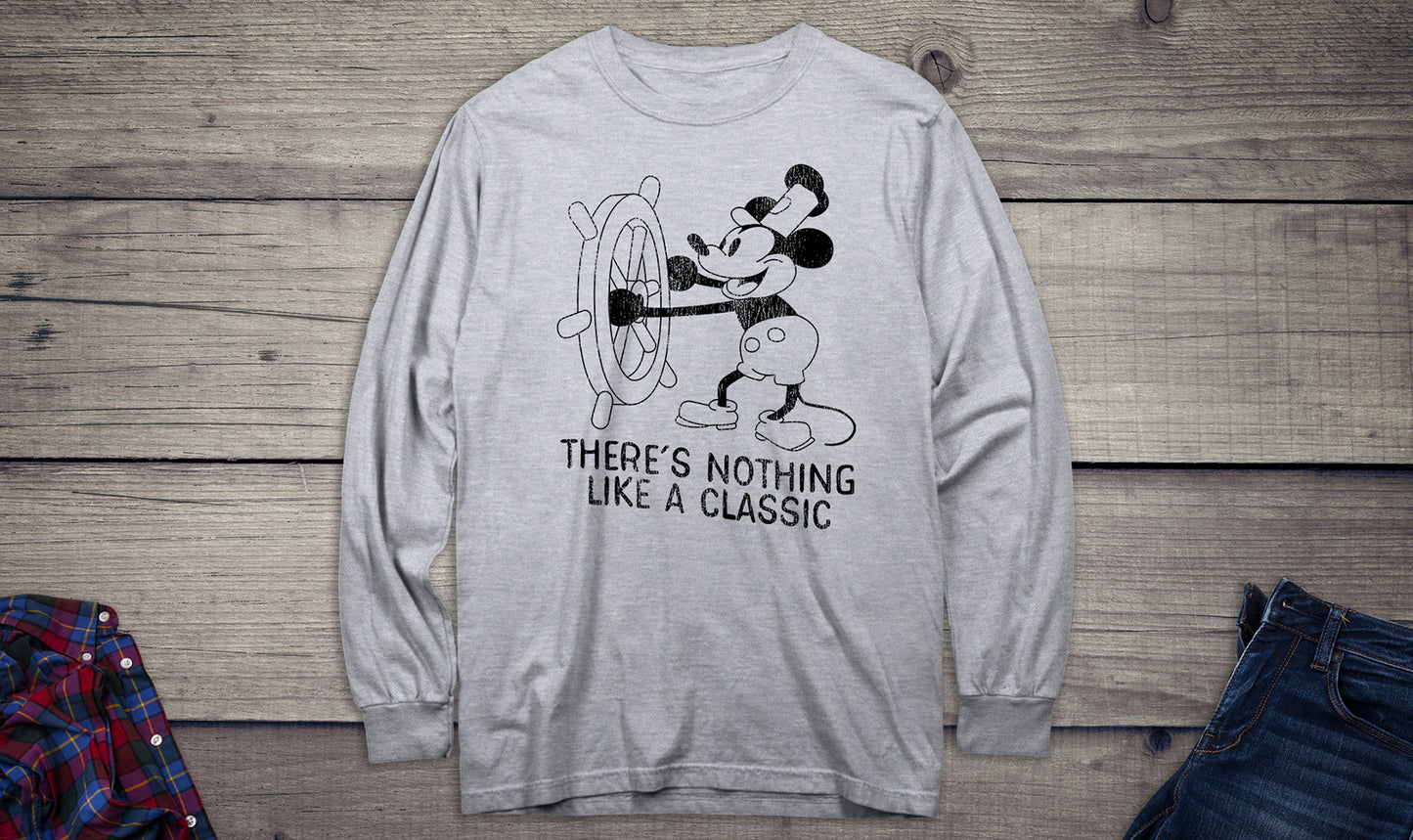 Steamboat Willie Nothing Like A Classic Long Sleeve Tee