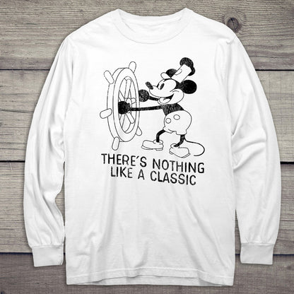 Steamboat Willie Nothing Like A Classic Long Sleeve Tee