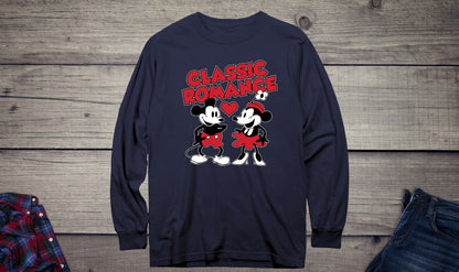 Steamboat Willie Classic Romance Long Sleeve Tee