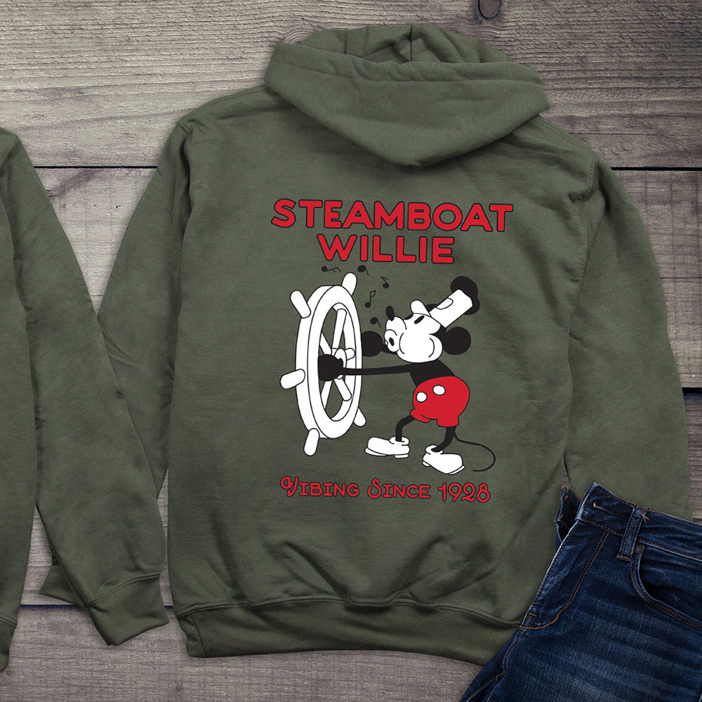 Steamboat Willie Vibing Hoodie