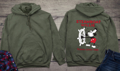 Steamboat Willie Vibing Hoodie