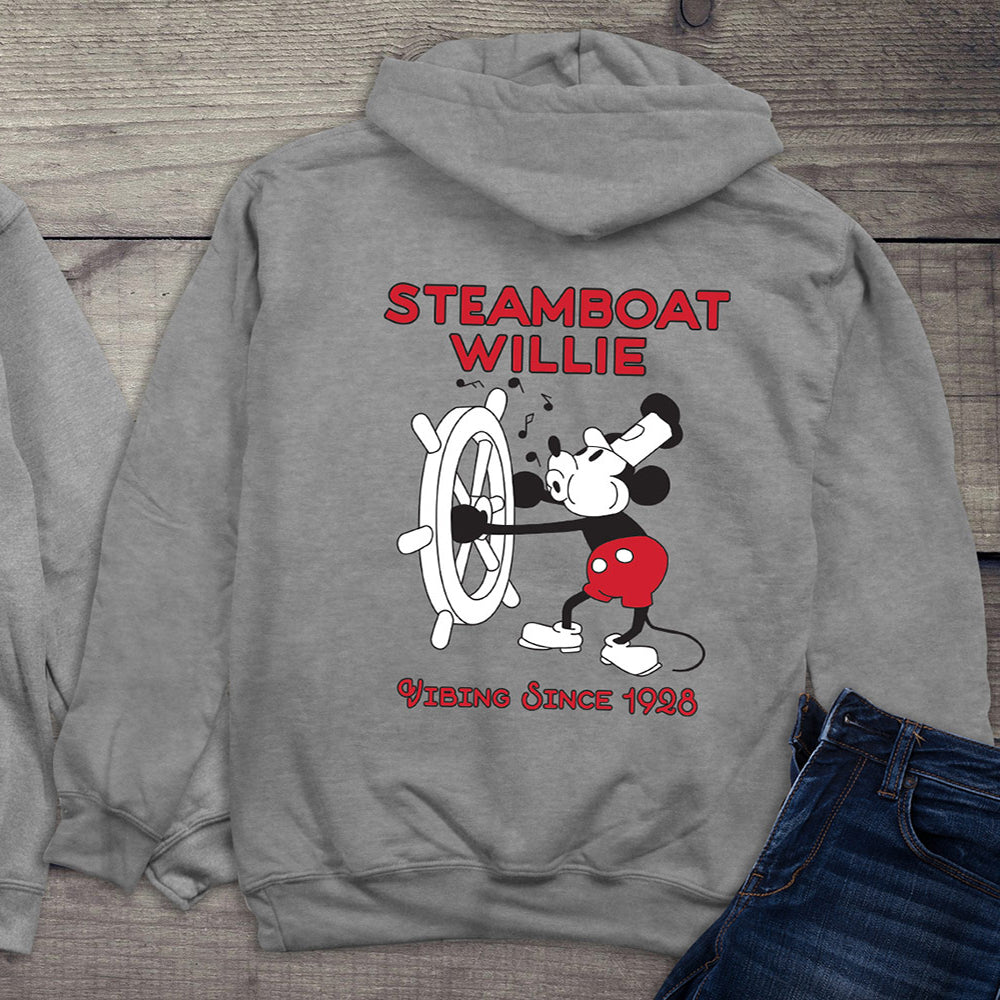 Steamboat Willie Vibing Hoodie