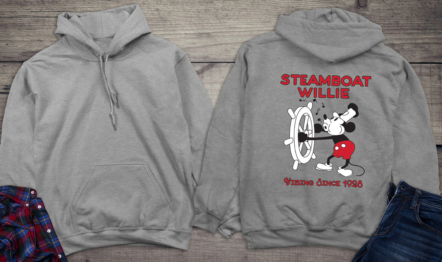 Steamboat Willie Vibing Hoodie