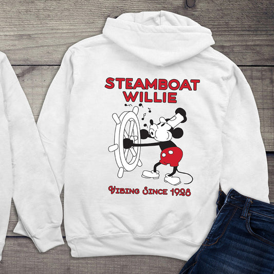 Steamboat Willie Vibing Hoodie