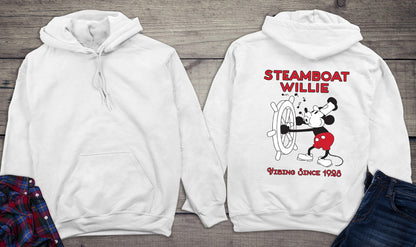 Steamboat Willie Vibing Hoodie