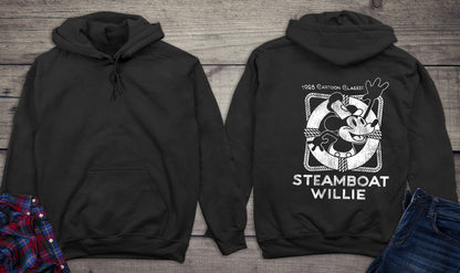 Steamboat Willie Vintage Life Preserver Hoodie