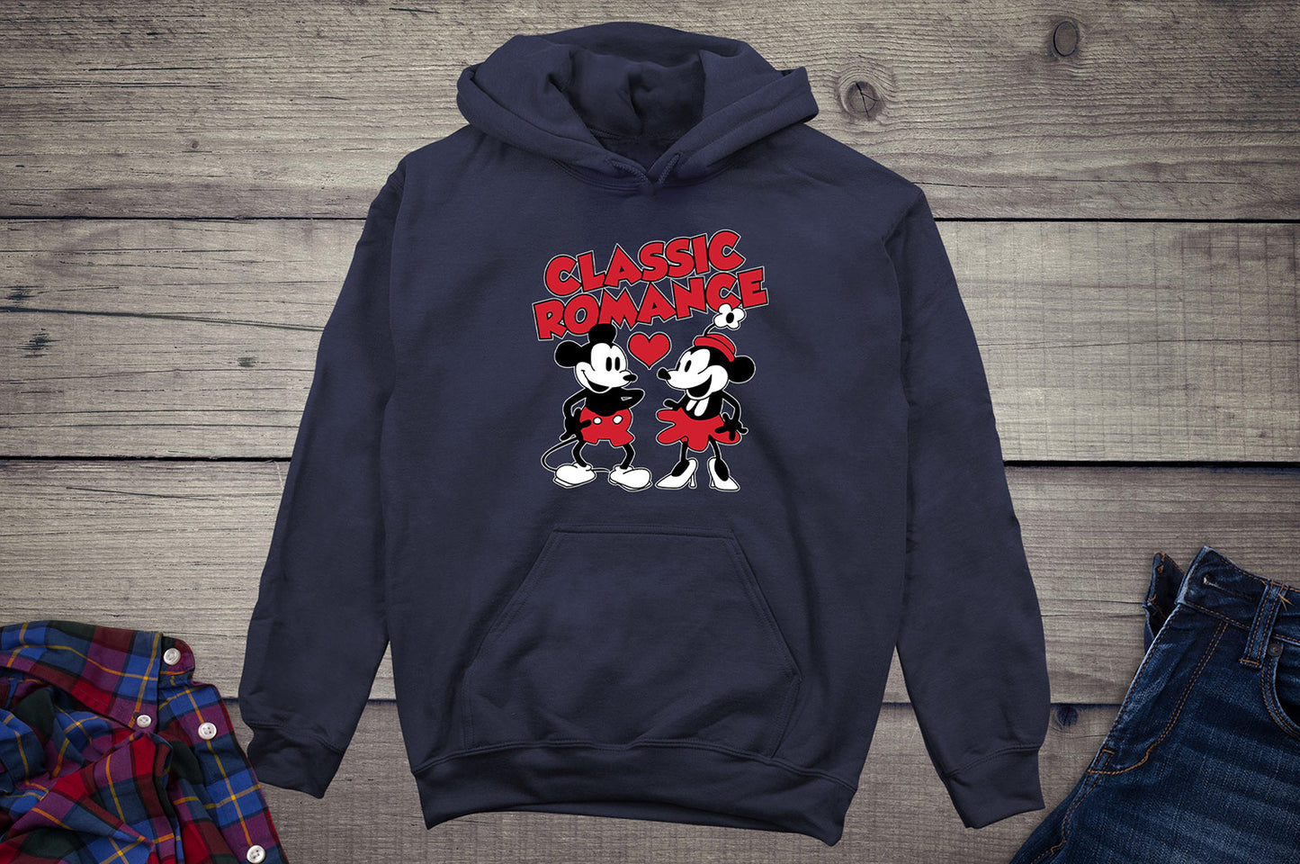 Steamboat Willie Classic Romance Hoodie