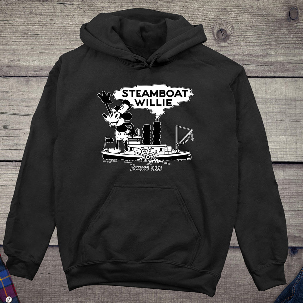 Steamboat Willie Vintage 1928 Hoodie