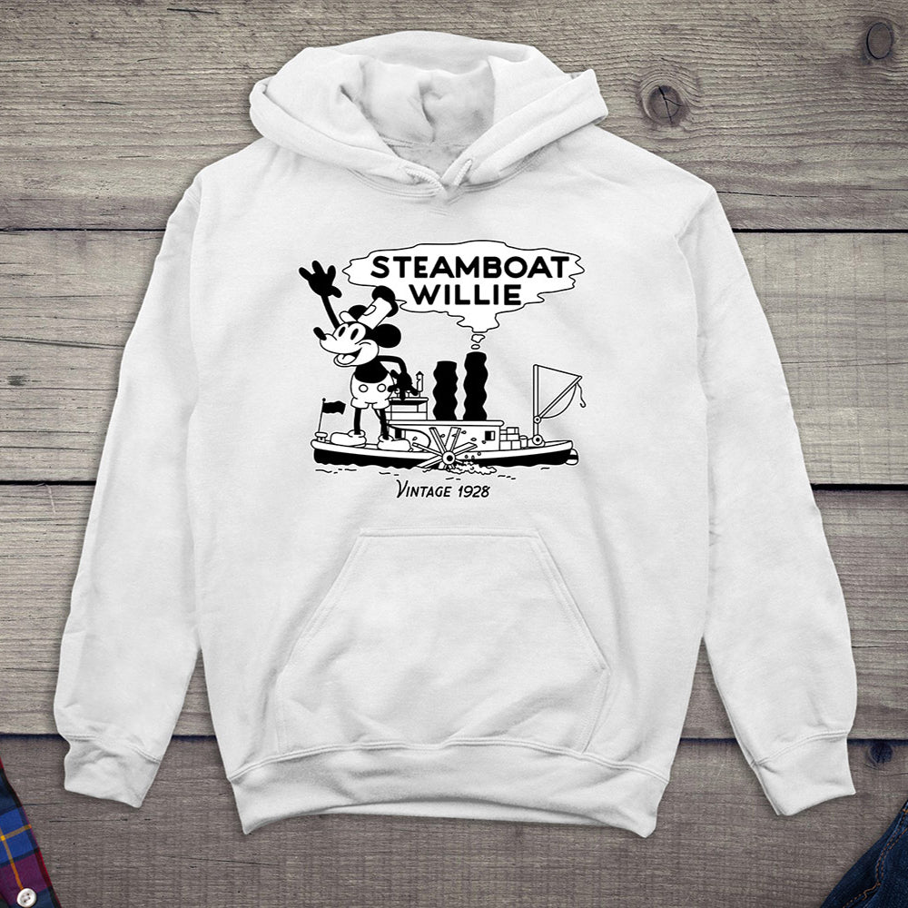 Steamboat Willie Vintage 1928 Hoodie