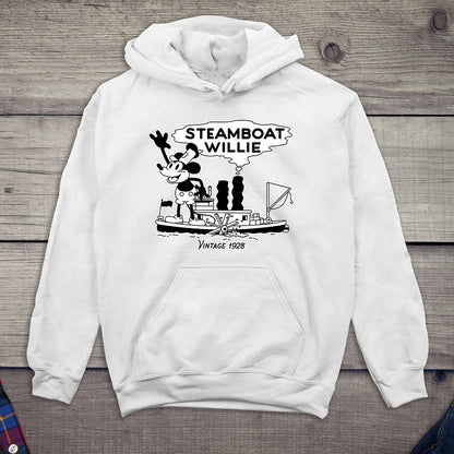 Steamboat Willie Vintage 1928 Hoodie