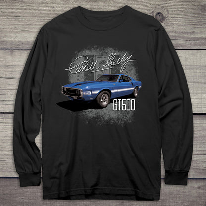 Blue GT 500 Long Sleeve Tee