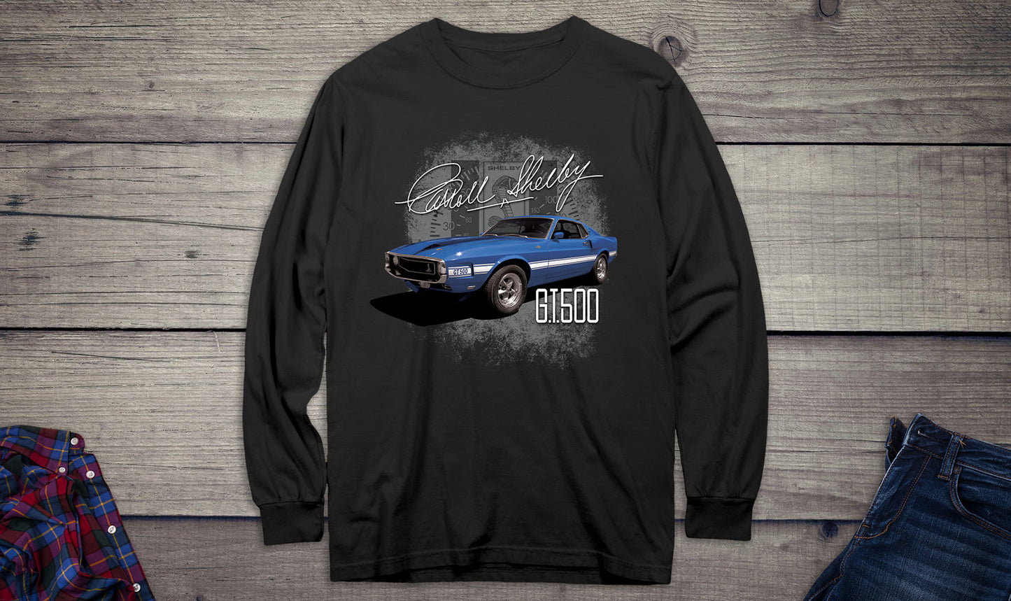 Blue GT 500 Long Sleeve Tee