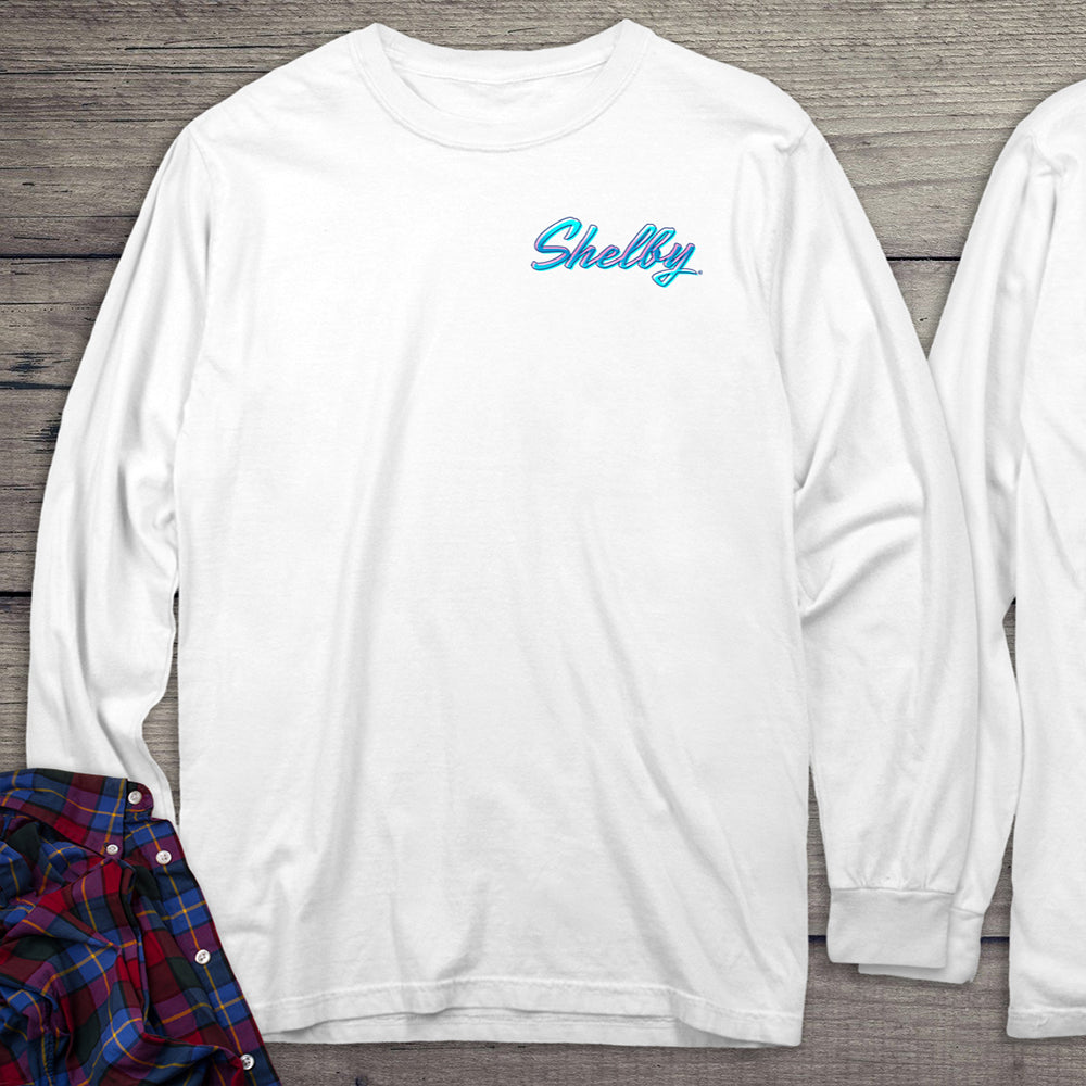 Colorful Shelby With Crest Long Sleeve Tee