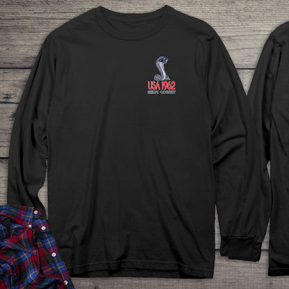 Shelby Country With Crest Long Sleeve Tee