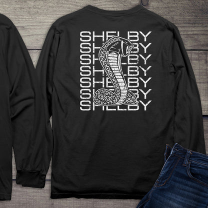 Stacked Shelby Cobra Long Sleeve Tee