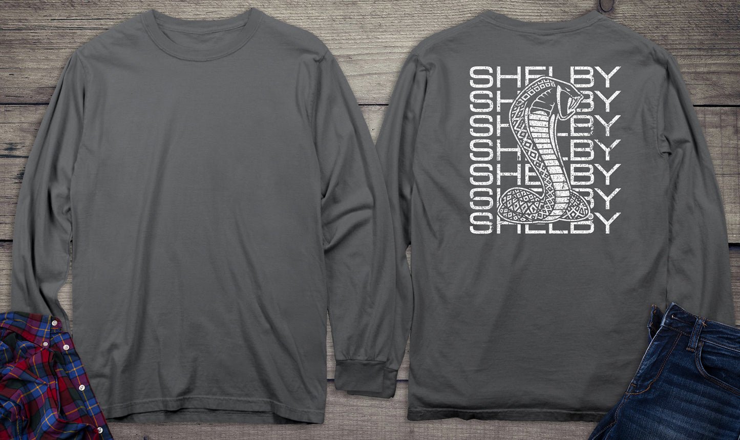 Stacked Shelby Cobra Long Sleeve Tee