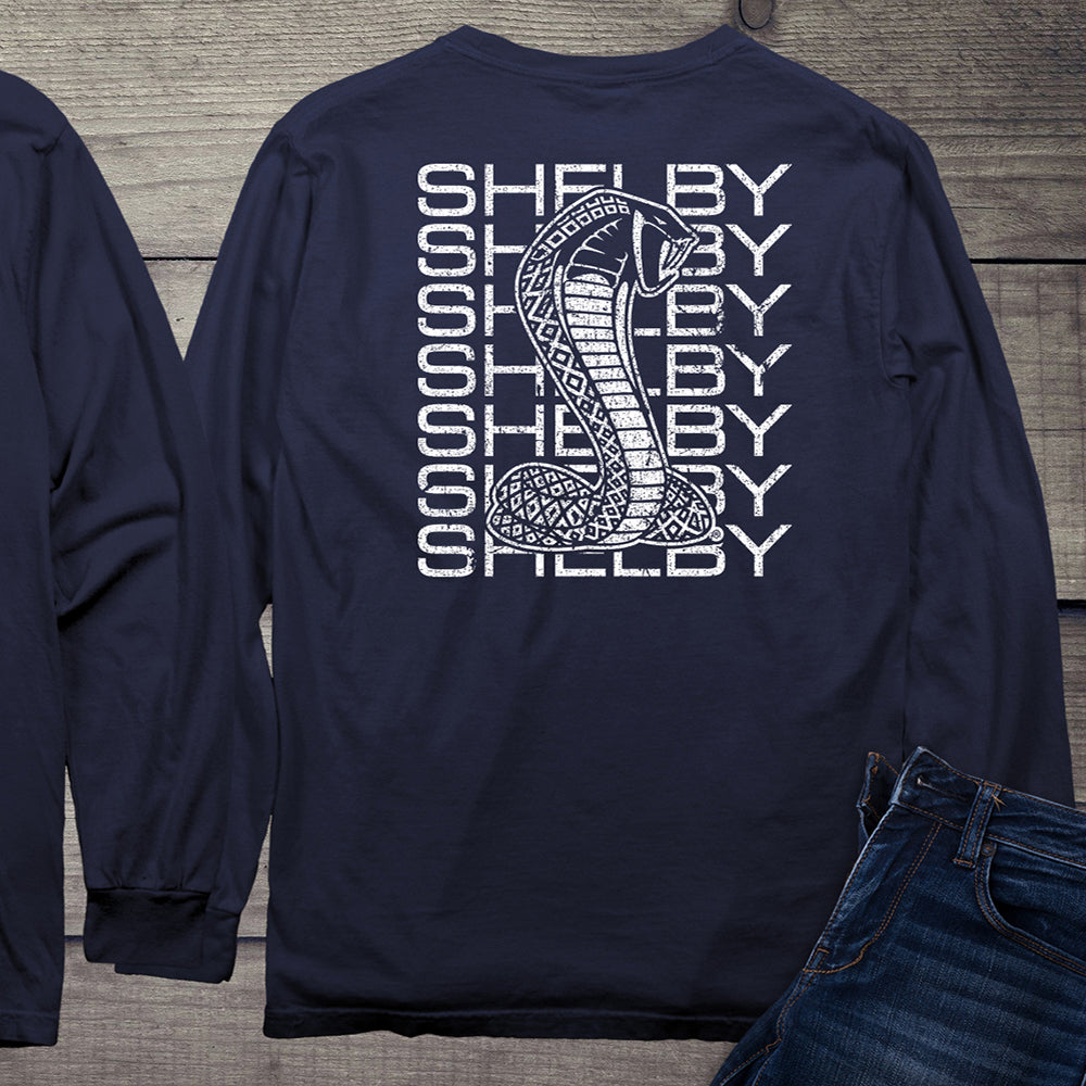 Stacked Shelby Cobra Long Sleeve Tee