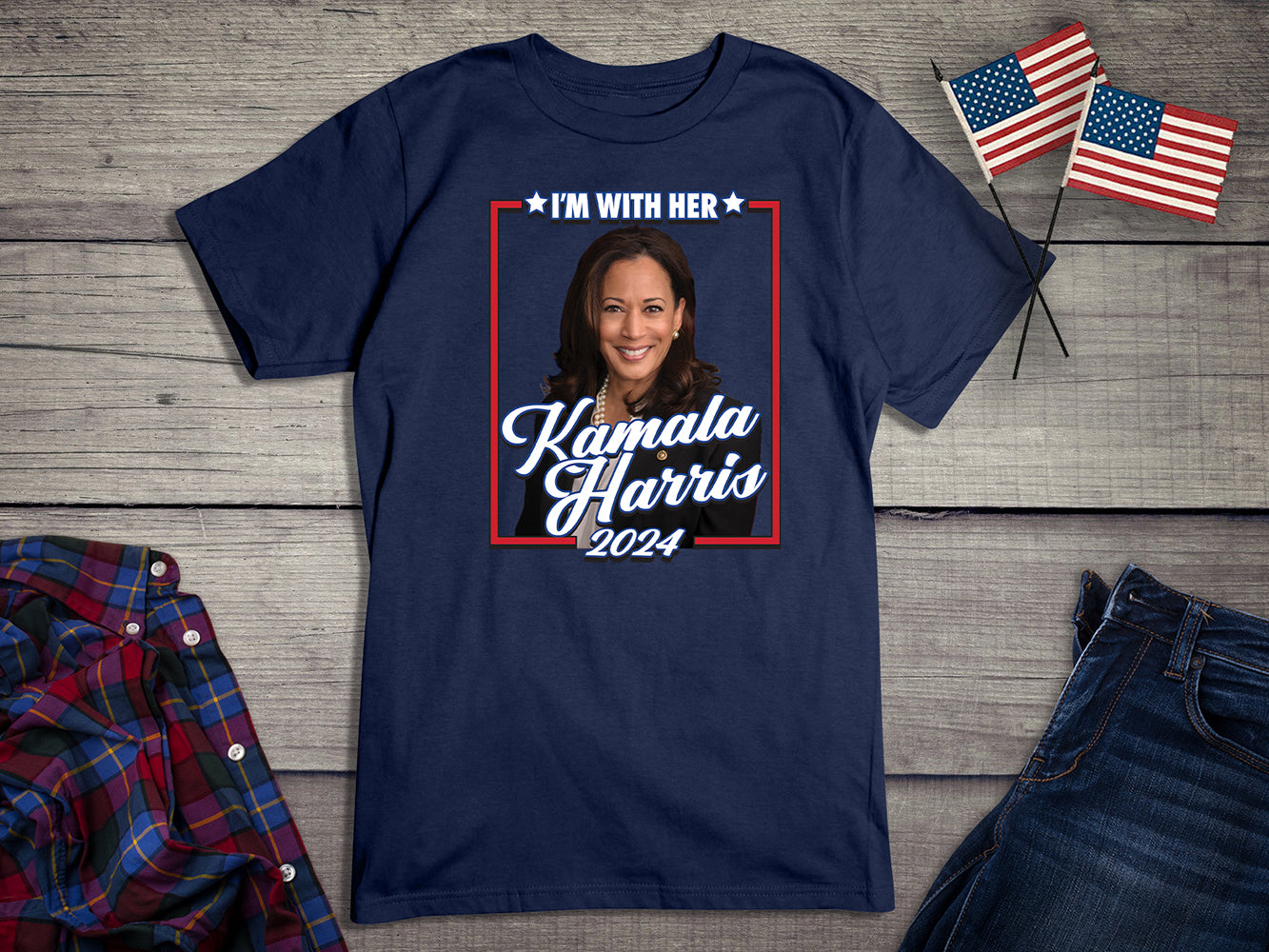 I'm With Her Kamala T-Shirt