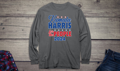 Kamala Harris For The People Long Sleeve Tee