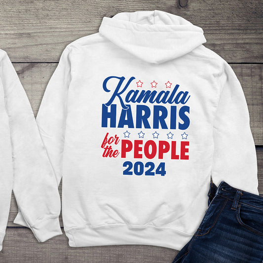 Kamala Harris For The People With Crest Hoodie