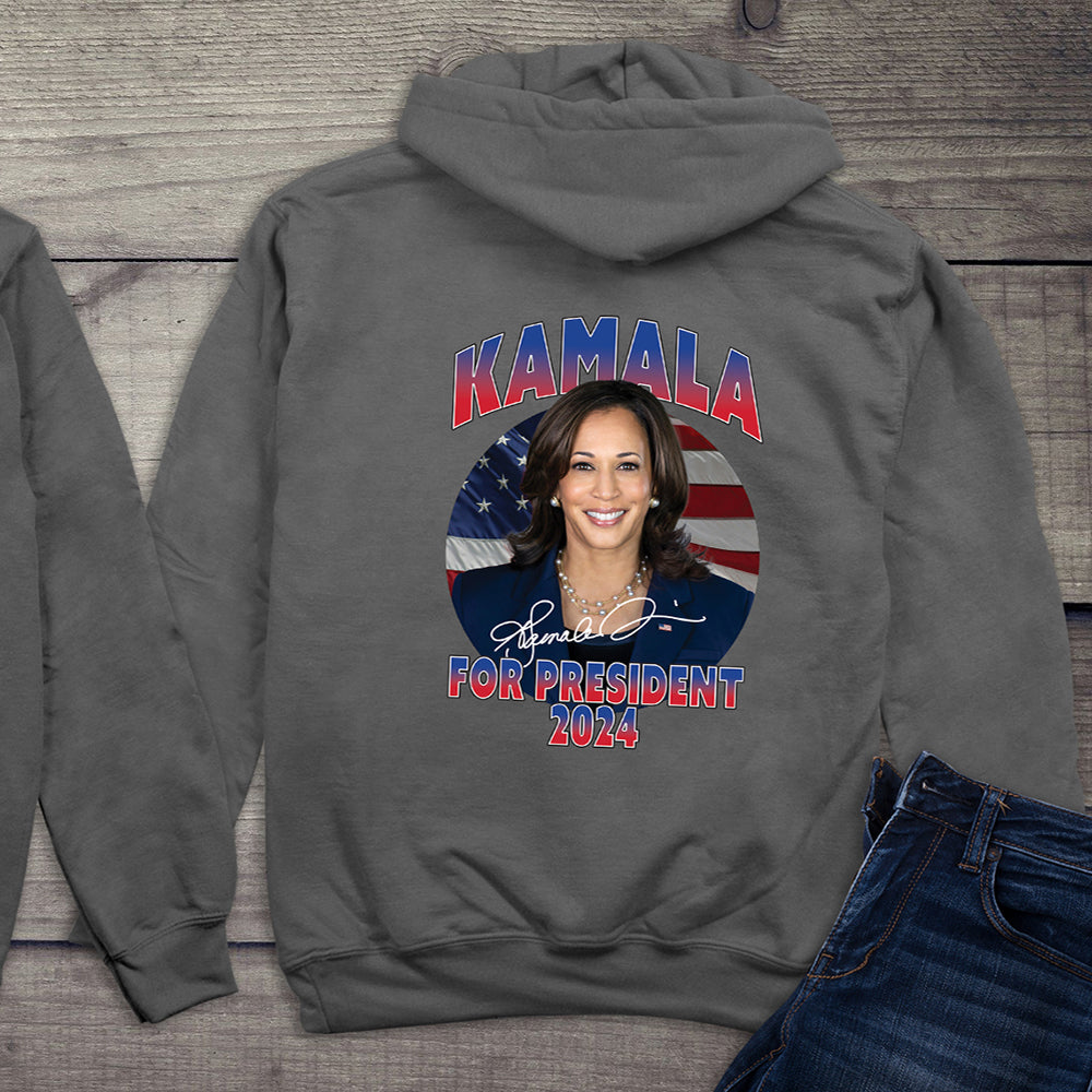 Kamala For President With Crest Hoodie