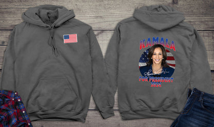 Kamala For President With Crest Hoodie