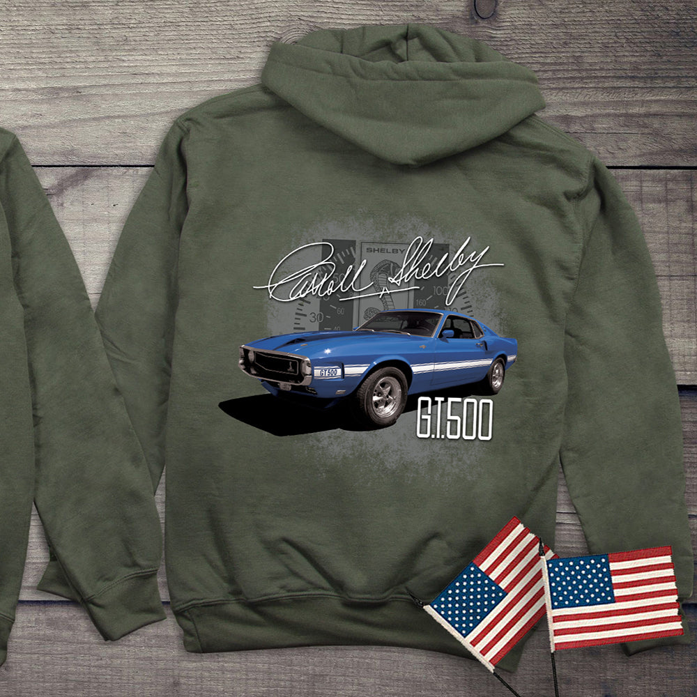 Blue GT 500 Hoodie