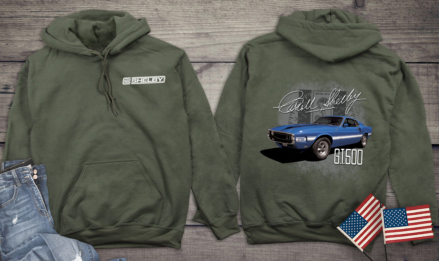 Blue GT 500 Hoodie