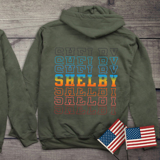 Repeating Shelby Hoodie